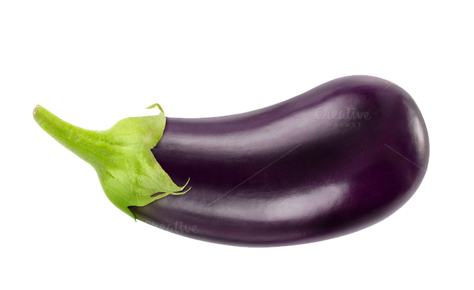 detailed picture of a eggplant